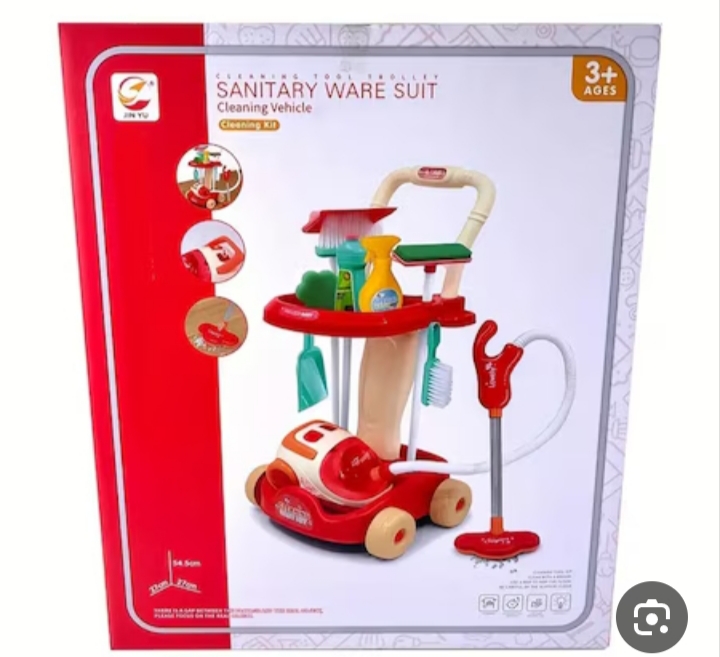 Cart+Vacuum Cleaner عدة تنظيف ستاند